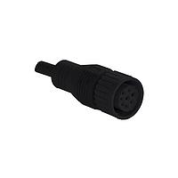 Amphenol LTW GBD-08BFFM-TL7A03 Sensor Cables / Actuator Cables Ceres, Others (GBD), Plastic, 10A+5A, 08 pins, Female Connector, Female Contact, Straight, 3 Points Lock, Overmolded, Length 3000mm, IP67
