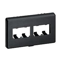 Panduit CFFPHM4WH Furniture Faceplate Extender Furn FPlate 4 Port Herman Mill