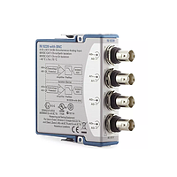 NI NI-9239 C Series Voltage Input Module (-10V~10V, 50 kS/s/ch, 24 bits, BNC (qty 4))