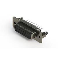 EDAC 628-015-220-266 D-Sub Connectors - Standard Density Vertical Metal Body D-Sub Connector
