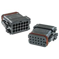 DEUTSCH - TE Connectivity DT16-18SA-K004 18-Way DT PLUG ASM