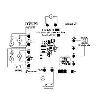 Analog Devices DC949A-B Demonstration Boards LT3478EFE Demo Board - 4.5A 42V, 2.25MHz