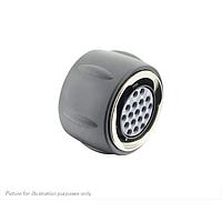 Eaton Souriau-Sunbank UTGX614E18SW Plugs Plug, without backshell, with 18 female solder contacts, IP68/69K in unmated conditions, keying W