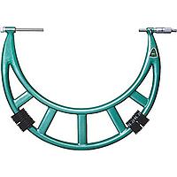 INSIZE 3206-400 OUTSIDE MICROMETER WITH EXTENSION ANVIL COLLAR (300-400mm/0.01mm)