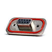 Amphenol Commercial Products MDBRE09SEAN0 Receptacle SZ 9 VERT PCB TAIL BRDLOCK RUGGED DSUB