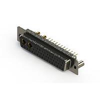 EDAC 628-43W2624-2N3 Mixed Contact D-Sub Connectors Vertical Combo Dsub