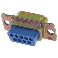 Raychem - TE Connectivity M24308/4-259F Connectors D-SUB 9 POSITION