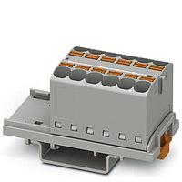 PHOENIX CONTACT 3273568 Push-In Distribution Block PTFIX 12X4-NS35-FE