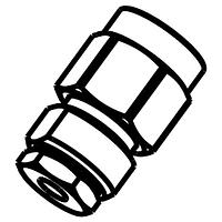 Rosenberger 02S141-270L5 Cable Connectors Straight Plug