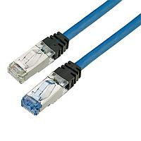 Panduit STPK6X14BU Cat 6a Keyed Copper Patch Cord, Cat 6A, Blue S/