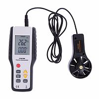 Total Meter HT-9819 Digital LCD CFM/CMM Wind Speed Airflow Gauge Meter