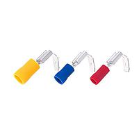 KS Terminals PBDD1-250 Piggyback Vinyl, Double Crimp Piggy Back, 22-16 AWG, .032 x .250