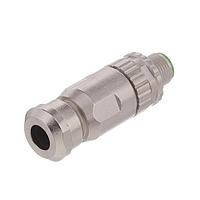 Amphenol CONEC 43-00161 Connectors MALE M12X1 FLD AXIAL w/SCREW CONNECTION