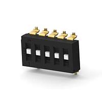 P&B 1-2319747-2 DIP Switches TRI-STATE DIP 5P G RECESS SEAL TUBE