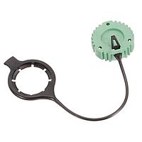 Amphenol SINE Systems AHDC169-T-OBDGN Accessories HD Series 9 Pin Recp Cp w/Rbr TthrOBD BLK