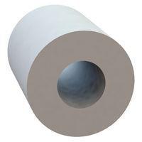 Essentra Components 13RSSR0055 Round Round Spacer, .140 ID, .312 OD, .406 Length