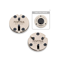 TOPTUL JGAR0202 2&3 Pin Adjustable Brake Piston Wind Back Adapter Set (2pcs)