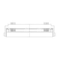 Hirose Electric FH52K-30S-0.5SH FFC & FPC Connectors 30POS 0.50MM R/A CONN FFC BOTTOM