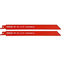 YATO YT-33933 Sabre Saw Blades Bim (10TPI, 225mm)