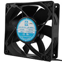 Orion Fans OA109EC-UR-1WBXC Axial EC Axial Fan, 120x120x38mm, 115-230VAC, 134CFM, Wire, Universal Range