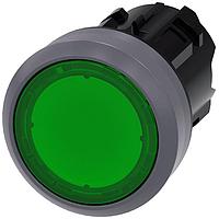 SIEMENS A6X30138418 Flat Button ILLUMINATED PUSHBUTTON. GREEN