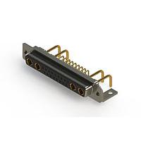 EDAC 630-21W4650-1N4 Mixed Contact D-Sub Connectors Right-angle Power Combo D-Sub Connector