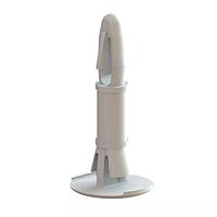 Essentra Components CRLCBSRE-10-01 Snap Lock CB Spt,Reverse Mnt,Natural,5/8 in Spc