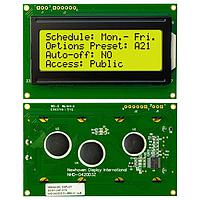 Newhaven Display NHD-0420D3Z-FL-GBW-V3 LCD 4 x 20 STN-GRAY 98.0 x 60.0