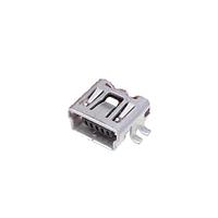 Hirose Electric UX60SC-MB-5ST(84) Mini USB Type B Connectors USB 2.0, SMT Type, Standard Type, Type Mini B, 5pos, Female