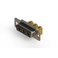 EDAC 630-3W3-240-4N1 Mixed Contact D-Sub Connectors Right-angle Power Combo D-Sub Connector