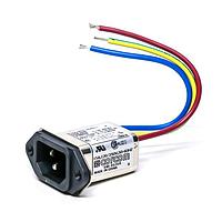 AMP Connectors - TE Connectivity 15EJH8 Inlets 15A IEC-WIRE LEAD FLANGE MOUNT