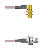 Amphenol Custom Cable Q-2P04E0005144i RF Cable Assemblies SMA-RJB/TNC-SJB G316 144I