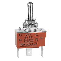 NKK Switches S3F Medium capacity standard size toggles ON-OFF-ON SPDT QUICK CONNECT