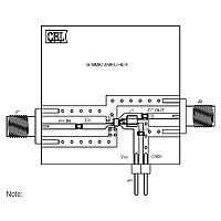 CEL UPC8181TB-EVAL-A RF Amplifier For UPC8181TB-A