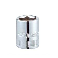 SATA 11310 1/4" DR. 6PT. SOCKET (S.A.E.)/(METRIC)