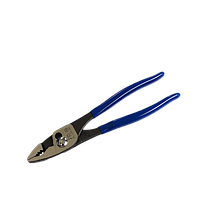 Tsunoda SPL-200XG Slip Joint Cross Serration Pliers Slim-type (PVC dipped handle)