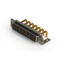 EDAC 630-24W7250-2NC Mixed Contact D-Sub Connectors Right-angle Power Combo D-Sub Connector