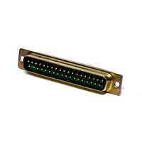 Cinch DCMM37PZ Connectors DSUB 37M PCB STR G50 ZINC