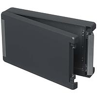 BOPLA 00116324 Enclosures for Industrial Automation ENCLOSURE, BOCUBE ALU, 299 X 173 X 60MM, GR GRA, HINGED LID, FLAT, ALUMINUM, BA 281706-7024
