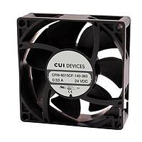 Same Sky (formerly CUI Devices) CFM-8020CF-225-273-20 DC Fans dc axial fan, 80 mm square, 20 mm, 24 Vdc, omniCOOL, 2500 RPM, 24.52 CFM, TS