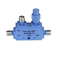 Fairview MC0640-10 2.92mm Directional Coupler 10 dB Coupled Port From 6 GHz to 40 GHz Rated To 20 Watts