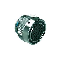 Amphenol SINE Systems AHDM06-24-23SR Connectors SZ 24 PLUG 23 POS SOCKET RED ARGMNT