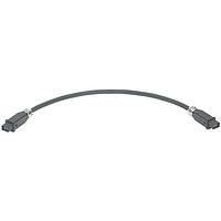 HARTING 33572110105002 Fiber Optic Cable Assemblies CBL ASY FO HYB LC DPLX DC OUTD 10M