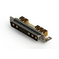 EDAC 629-17W5240-5NC Mixed Contact D-Sub Connectors Right-angle Power Combo D-Sub Connector