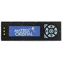 Matrix Orbital EGLK19264A-7T-USB-WB-MT LCD Graphic Displays Grph Disp USB, 5V Bl Txt/ Wht Bckgrnd