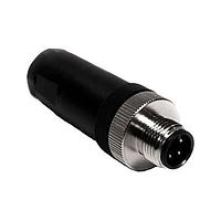 Mueller BU-12ZU01-PG9 M12 Field Wireable Connector M12 3 PIN M ST PB A CD PG9 FW