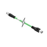 Molex 1201088340 Ethernet Cables / Networking Cables M12-4P(D)-MM ST/RJ45 20M