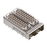 AMP Connectors - TE Connectivity 2198230-2 Cage Assemblies SFP+ Enhanced 1x2 SAN Heatsink