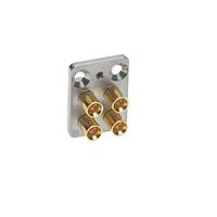 Molex 73358-1280 Connectors VITA 67.1 4 PORT MID PLANE SMPM ALUM