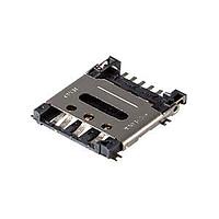 Same Sky (formerly CUI Devices) NSIM-2-C Card Connectors 6 Positions, Hinged, SMT, 1.4 mm Height Above Board,
